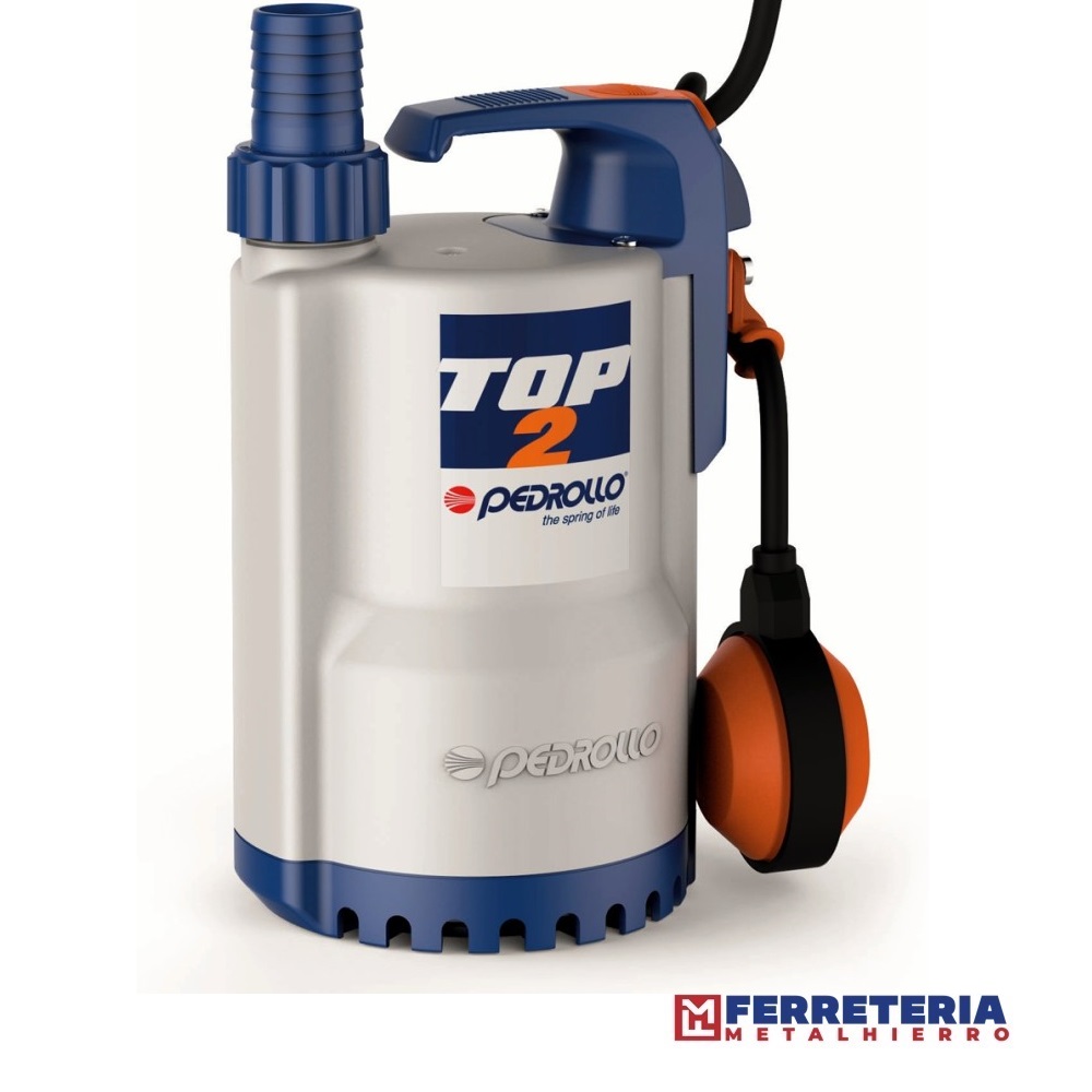 BOMBA SUMERGIBLE TOP2 1/2HP 110V 60HZ 1.25